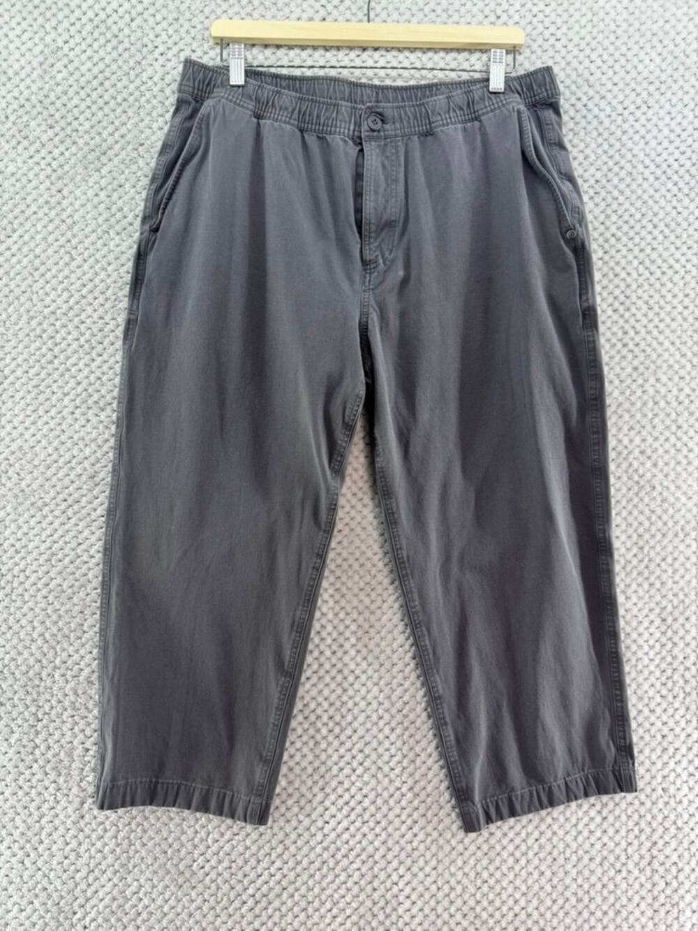 Vuori Pants V476 Mens XL Gray 21 Inseam Pockets Outdoors
